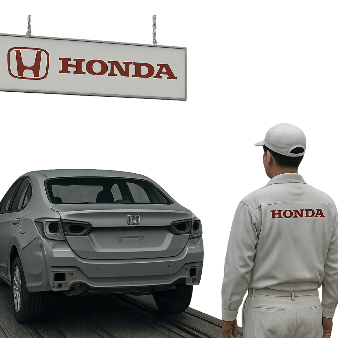 Fábrica automotriz afectada por la escasez de chips en México