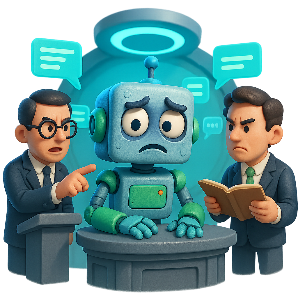 Imagen ilustrativa sobre demandas de IA y ChatGPT