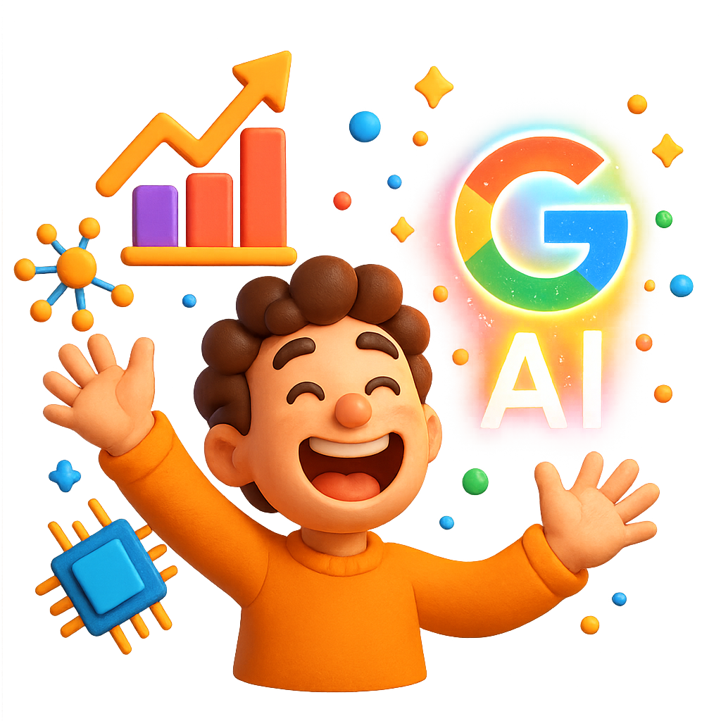 Celebración IA de Google