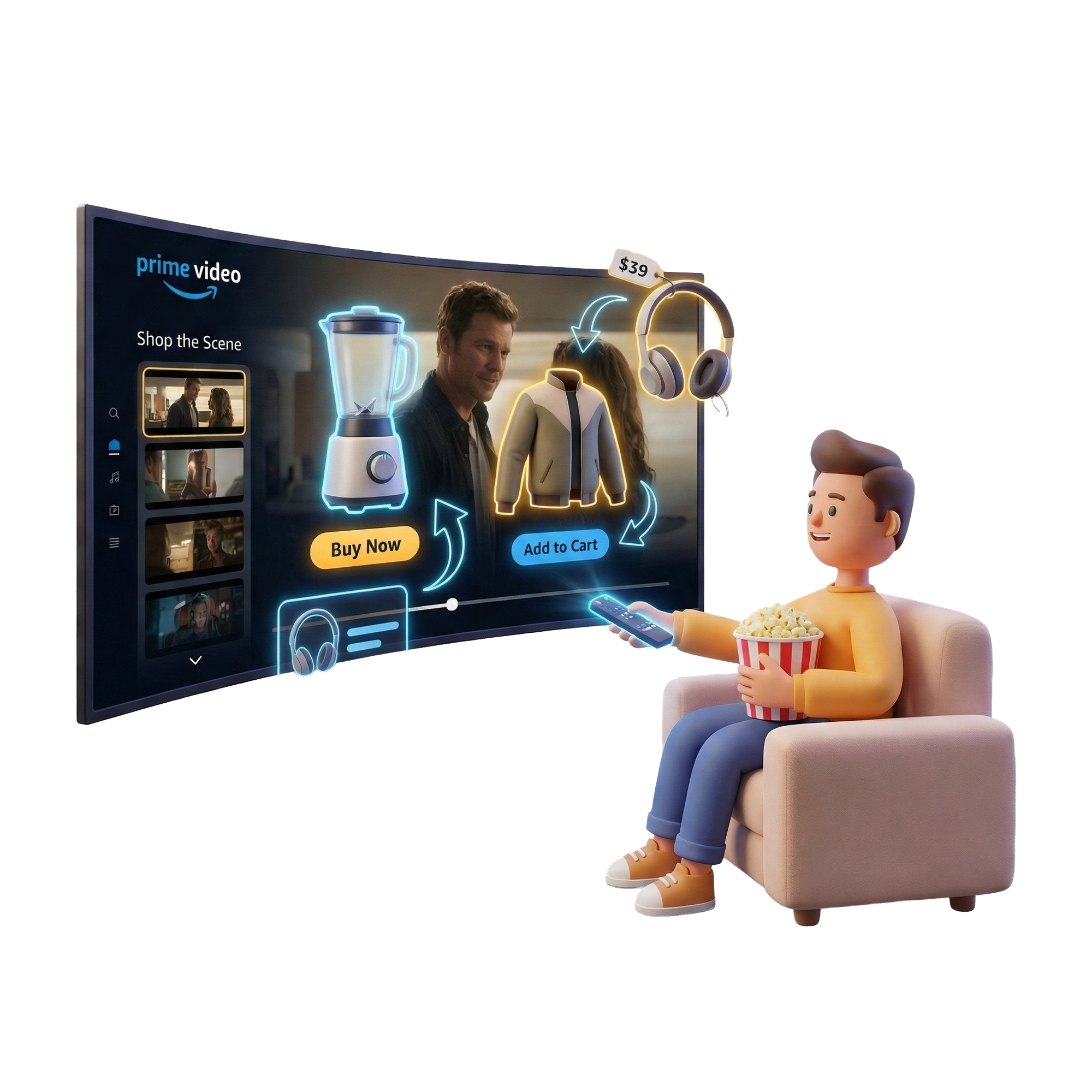 Amazon Prime Video Publicidad Interactiva