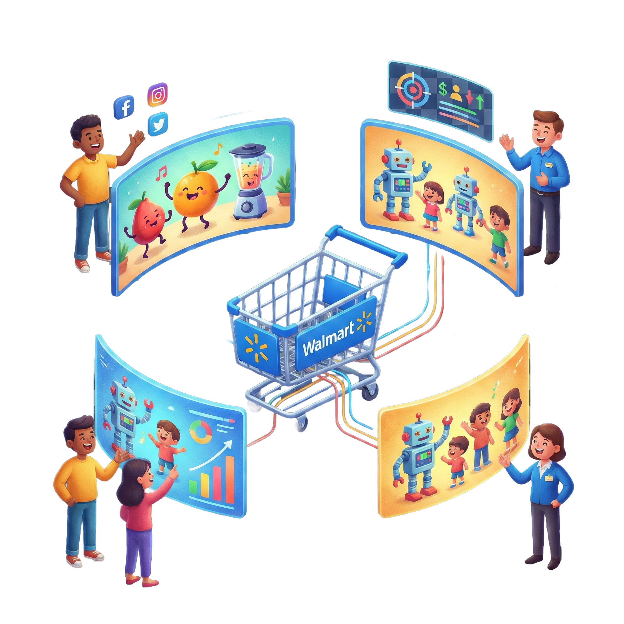 Walmart Connect y Perion