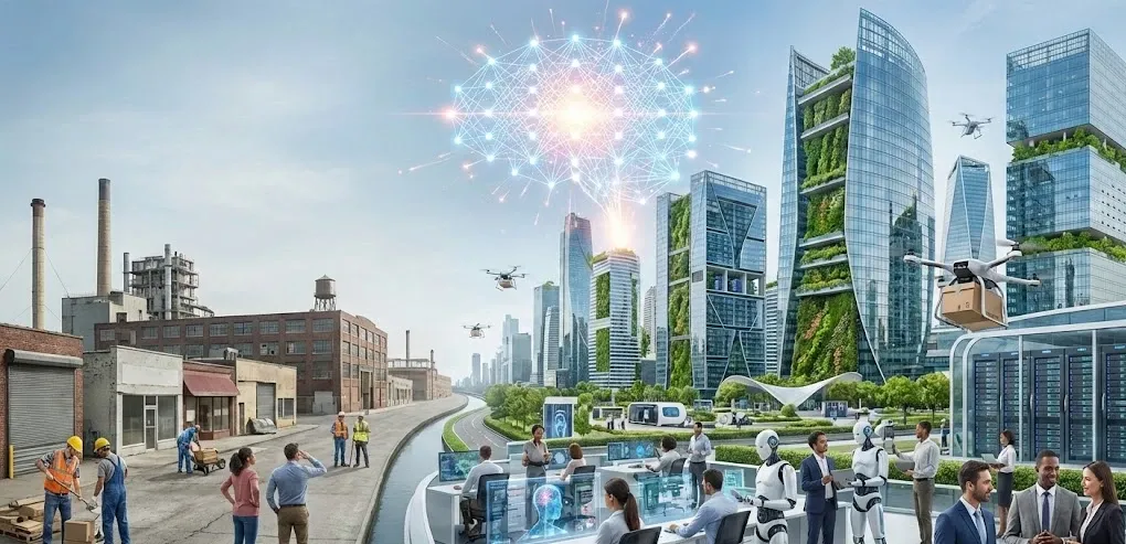 El motor real del crecimiento. Imagen: IA.