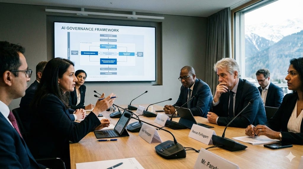 Implicaciones éticas y de gobernanza. Imagen: IA.