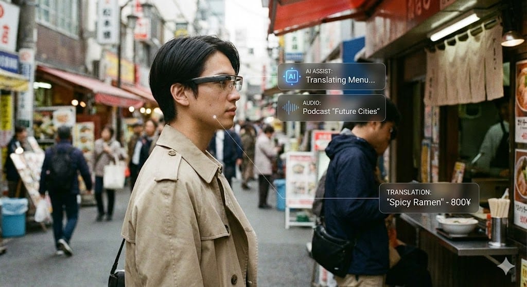 ¿Por qué los lentes con IA son clave para un medio MadTech / AdTech? Imagen: IA.