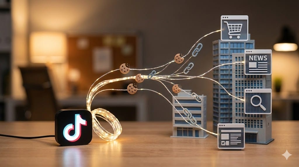 Cross-site tracking: Cuando el algoritmo sale de la app. Imagen: IA