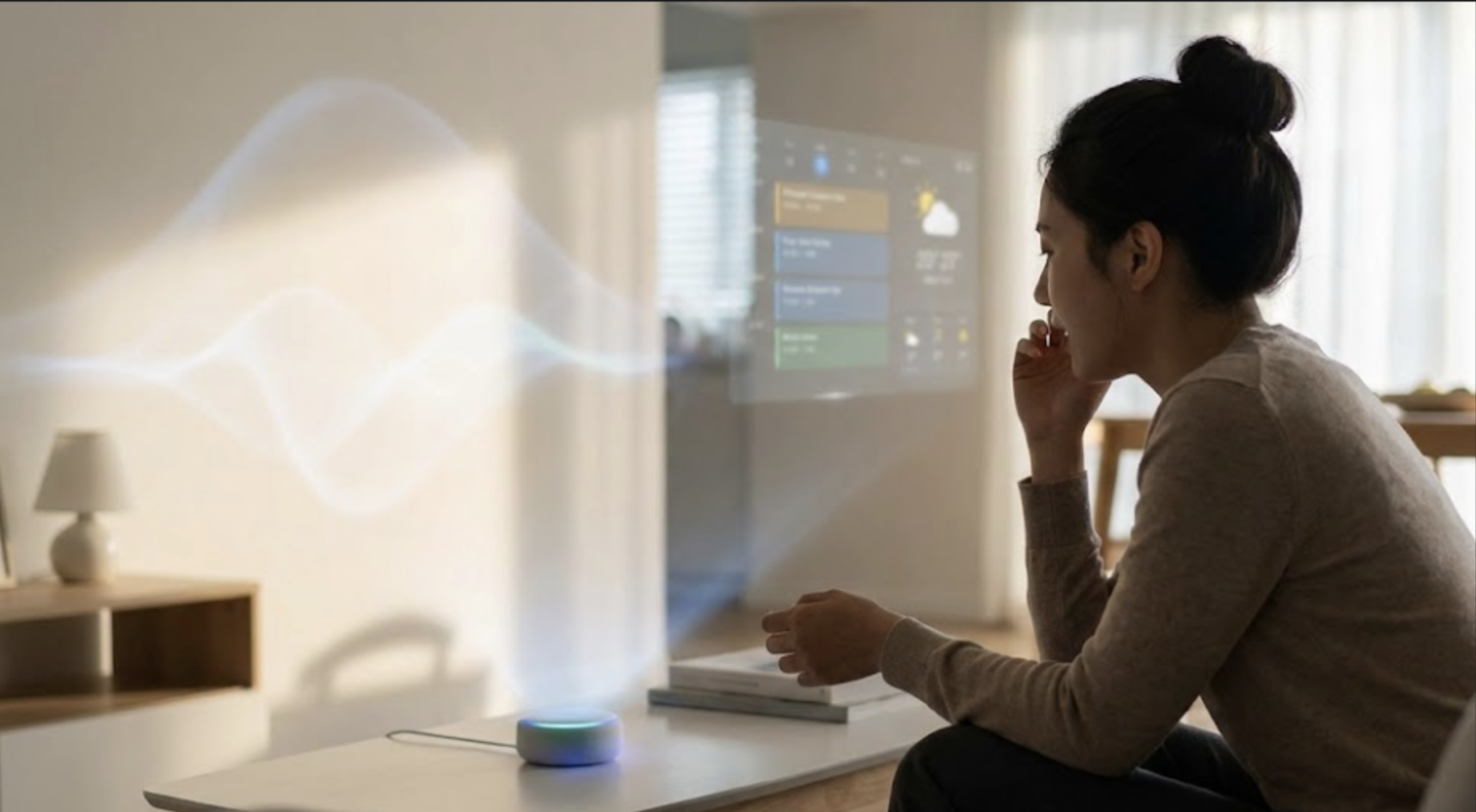 ¿Por qué la voz puede ser la interfaz del futuro?. Imagen: IA