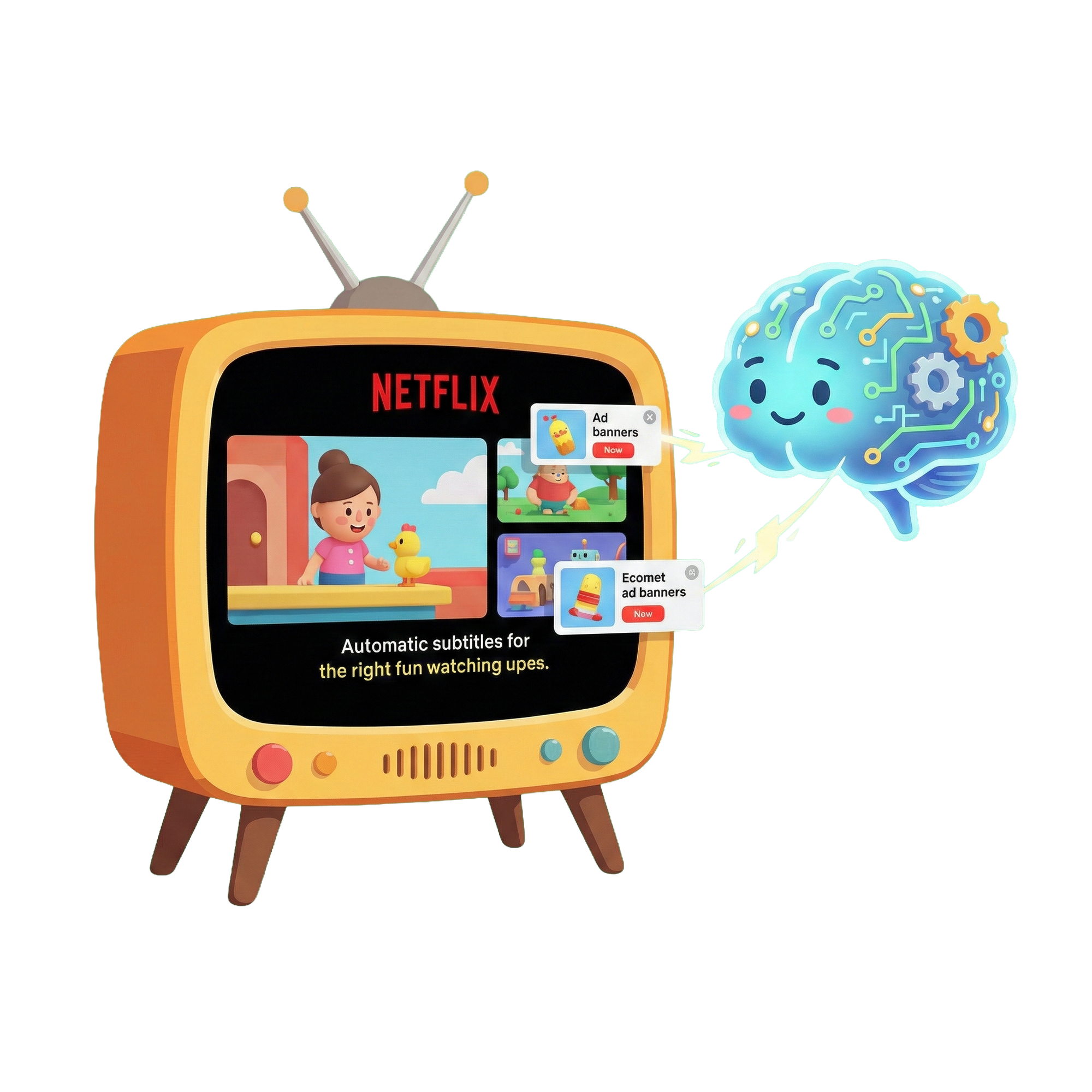 Netflix IA Publicidad y Subtítulos