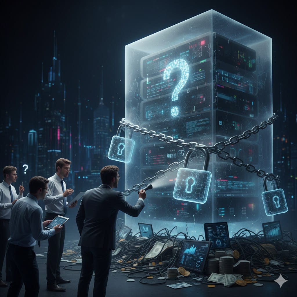 Transparencia real sigue siendo un desafío. Imagen: IA.