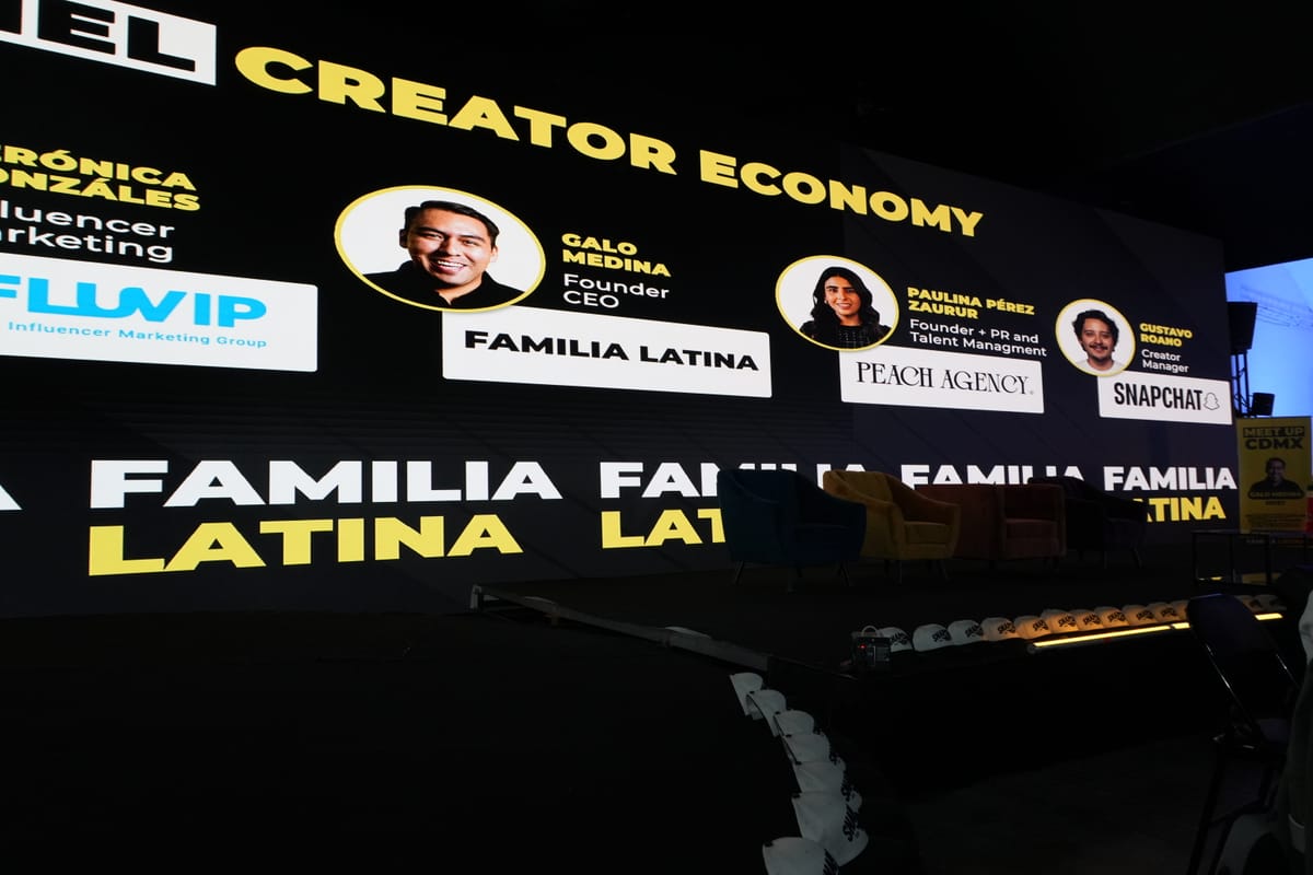 Evento FAM Latina en CDMX enfocado en Creator Economy, marketing de influencers y networking profesional. Imagen: Adtech.