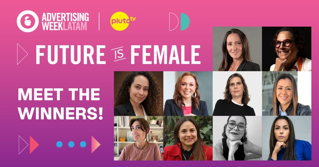 Las ganadoras del Future is Female Awards LATAM 2025. Imagen: Advertising Week LATAM, 2025