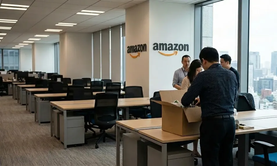 Amazon anuncia despido de 16,000 empleados: ¿qué hay detrás de la ola de recortes?. Imagen: IA.