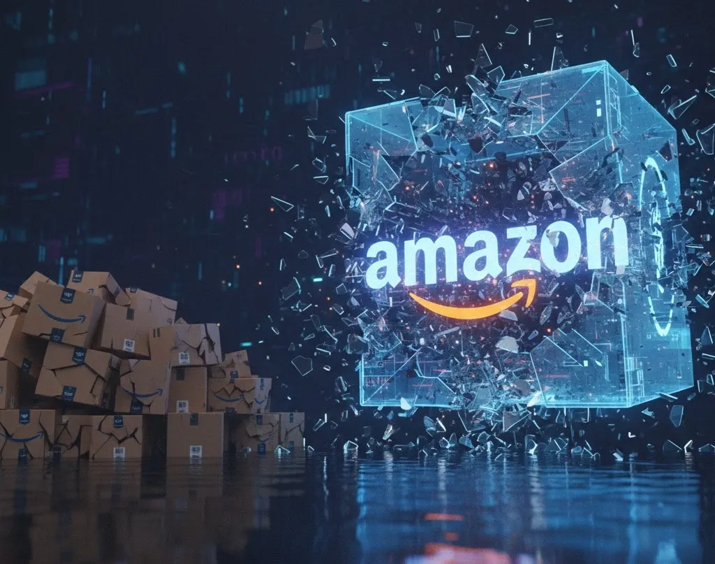Amazon cumple en resultados, pero Wall Street castiga su inversión récord en IA. Imagen: IA