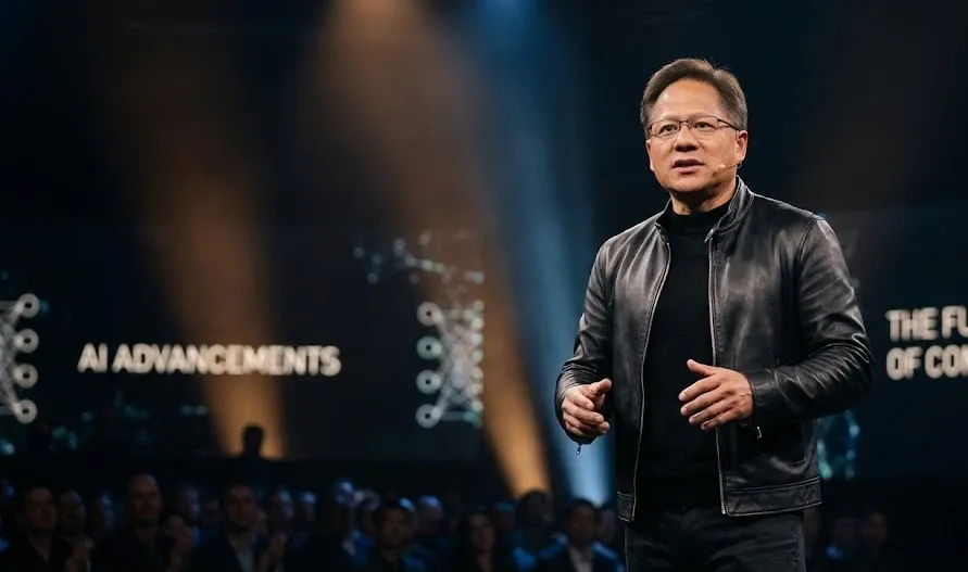 NVIDIA vuelve a romper récords y calla, por ahora, a los que hablan de "burbuja de IA". Imagen: IA.