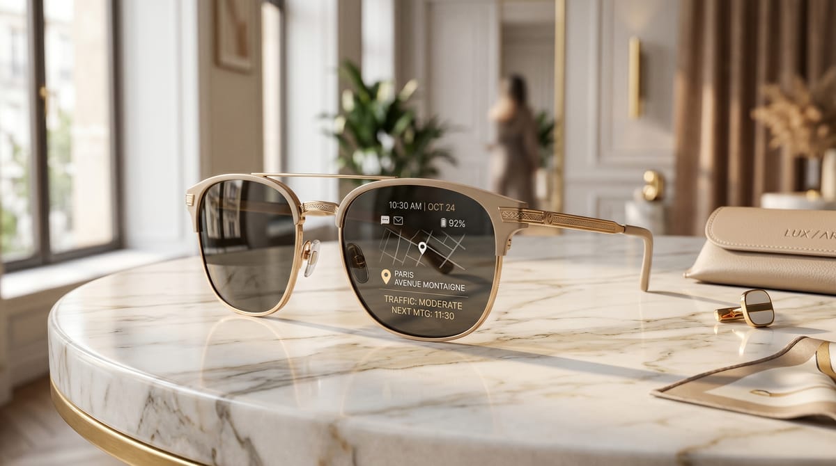 Gafas inteligentes de Gucci y Google llegarán para redefinir captura de datos en moda tecnológica Imagen destacada de la publicación