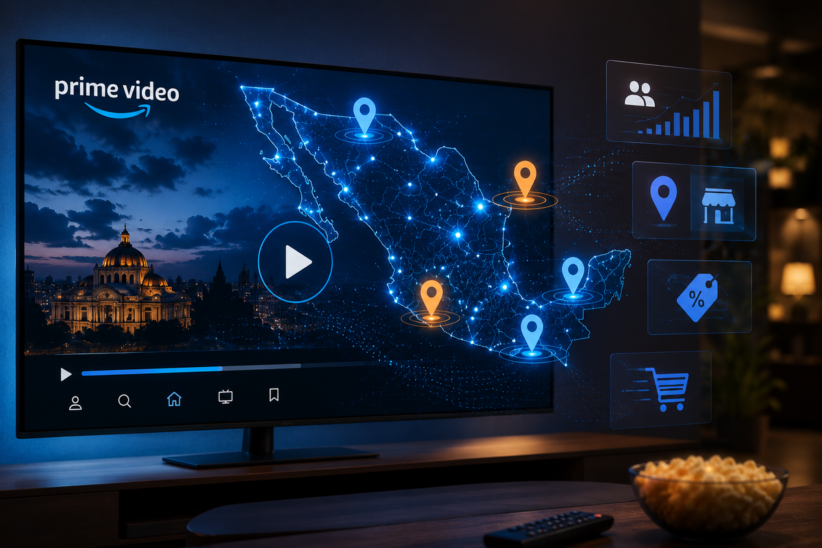 Amazon Ads lleva la geolocalización a Prime Video y acerca el streaming al performance marketing Imagen destacada de la publicación