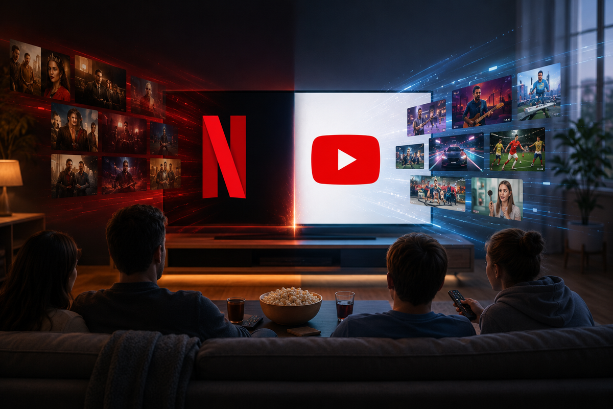 YouTube ya venció a Netflix en tiempo de consumo: lo que cambia para la publicidad digital Imagen destacada de la publicación