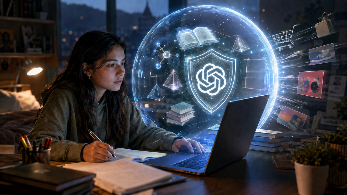 OpenAI lanza ChatGPT para Adolescentes: la edad se convierte en el nuevo filtro de la IA y la publicidad Imagen destacada de la publicación