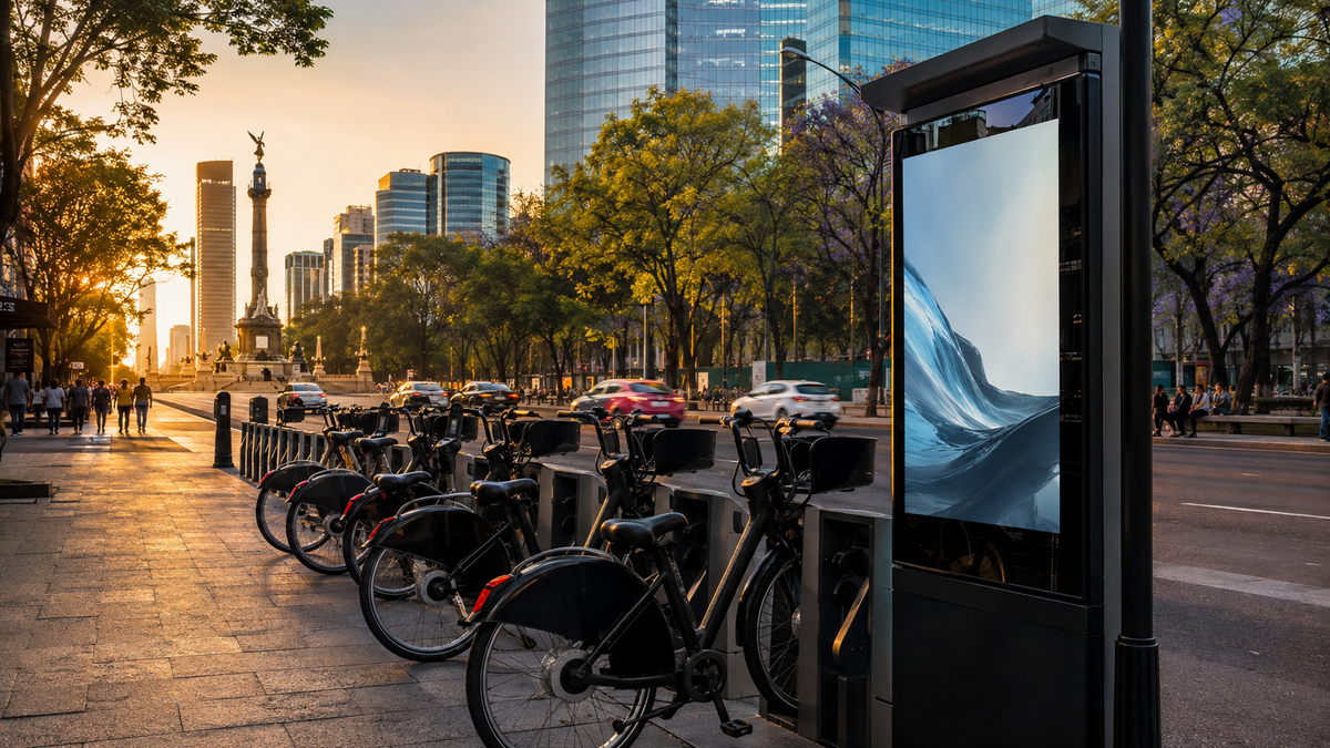 La expansión de EcoBici abre una nueva etapa para el DOOH en México Imagen destacada de la publicación