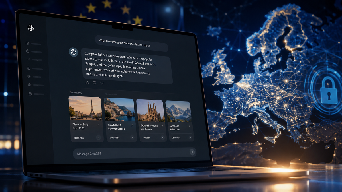 ChatGPT ya muestra anuncios en Europa: El mayor cambio en publicidad digital desde que Google lanzó AdWords Imagen destacada de la publicación