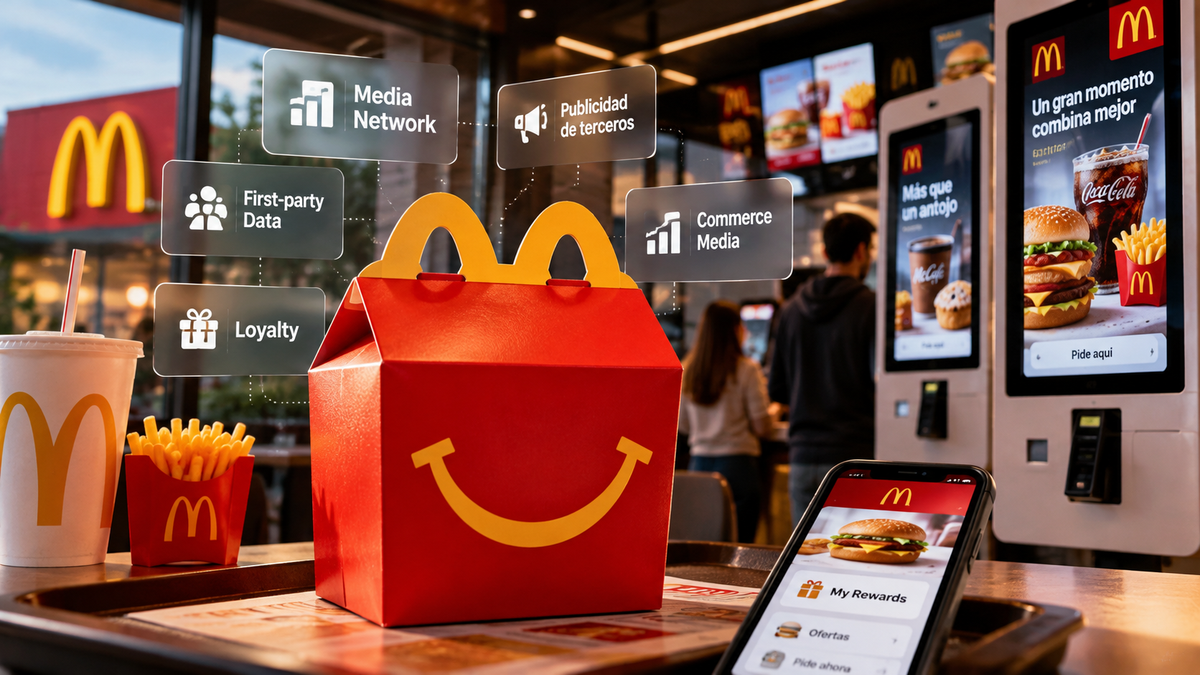 La nueva Cajita Feliz de McDonald’s no trae juguete: trae una Media Network de $1,000 millones Imagen destacada de la publicación