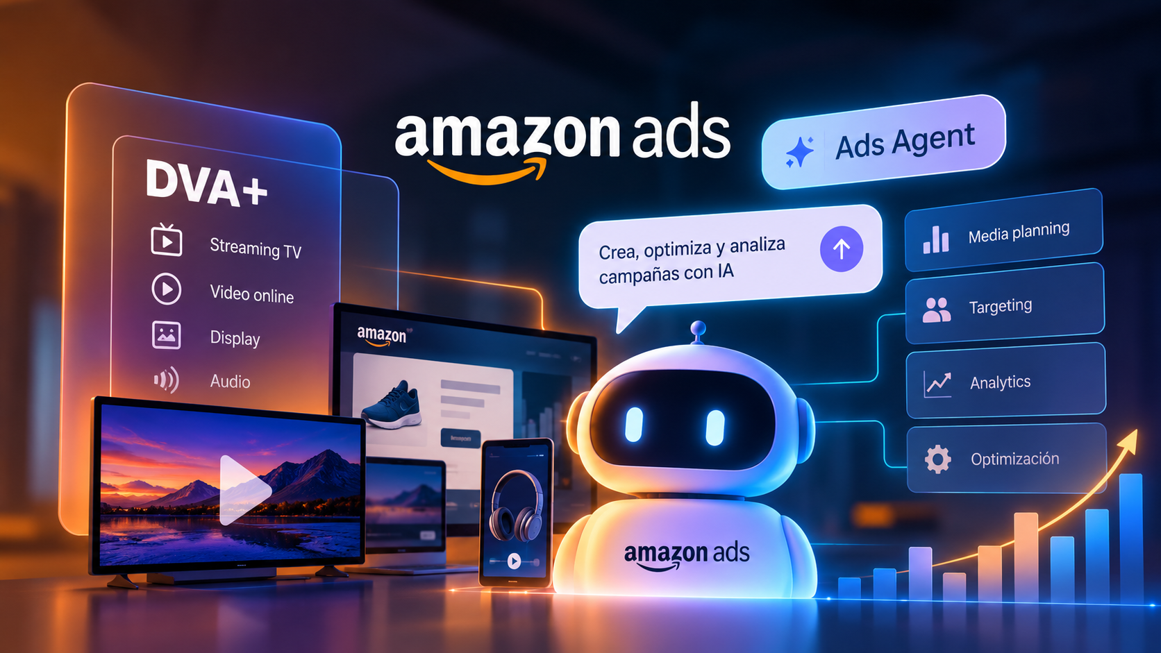 unBoxed 2026 | Amazon quiere simplificar programmatic con IA: DVA+ reúne display, video, audio y Sponsored TV Imagen destacada de la publicación