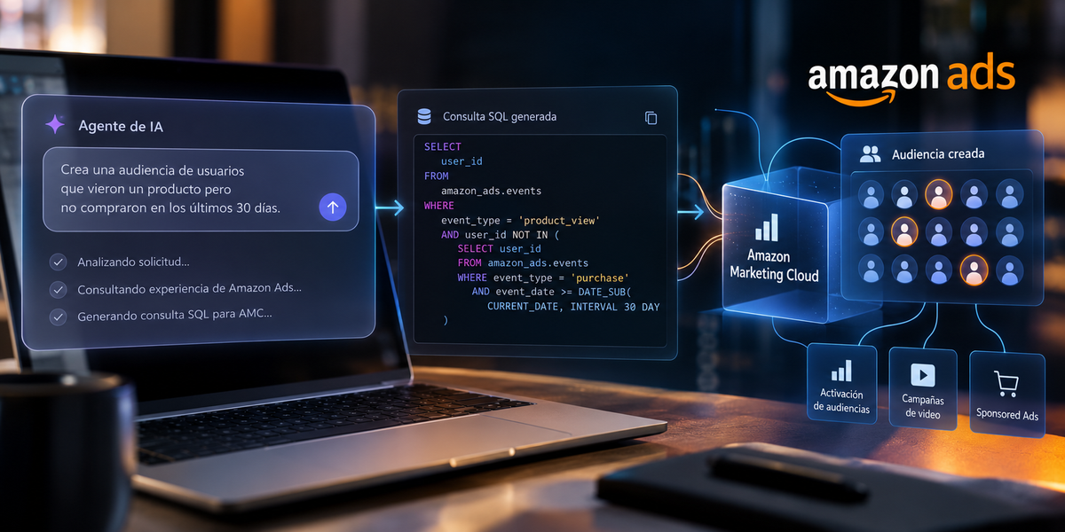 Amazon quiere que tu agente “piense” como Amazon Ads: así funcionan sus nuevas Expert Tools Imagen destacada de la publicación