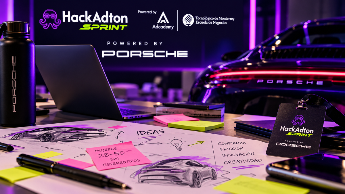 De brief a pitch en 24 horas: Porsche reta al talento joven en el HackAdton Sprint 2026 Imagen destacada de la publicación