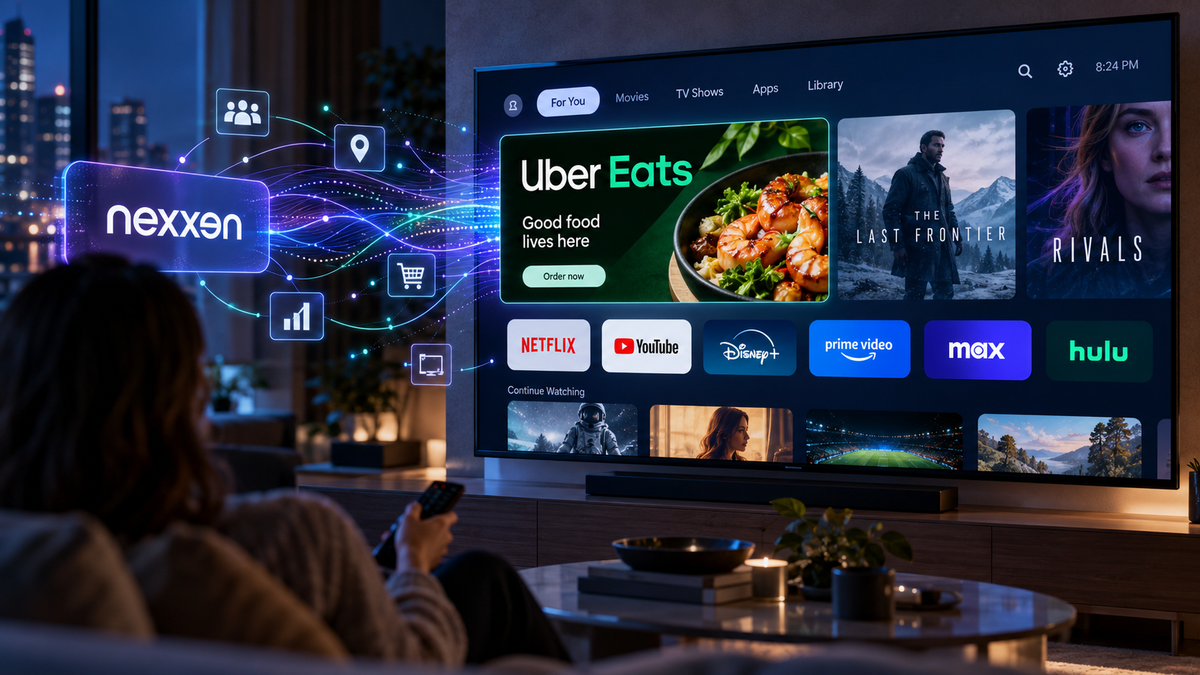 La nueva batalla de la CTV ocurre antes del play: Nexxen lleva la publicidad al inicio de las Smart TV Imagen destacada de la publicación