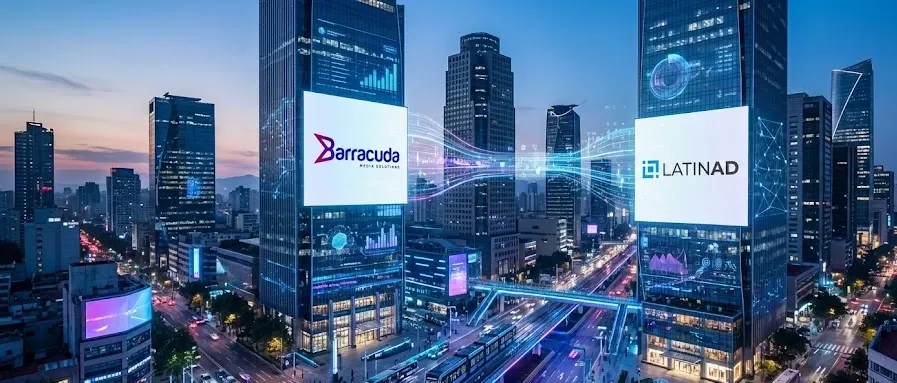 Barracuda + LatinAD: la alianza que quiere convertir a México en el hub DOOH más avanzado de la región Imagen de la publicación
