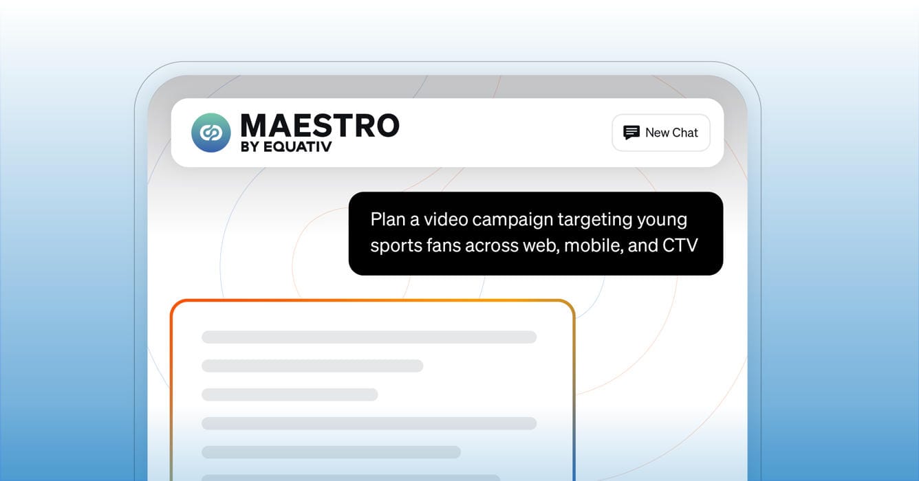 Maestro by Equativ suma un agente de IA que transforma briefs en estrategias accionables: así cambiará la planificación Imagen de la publicación