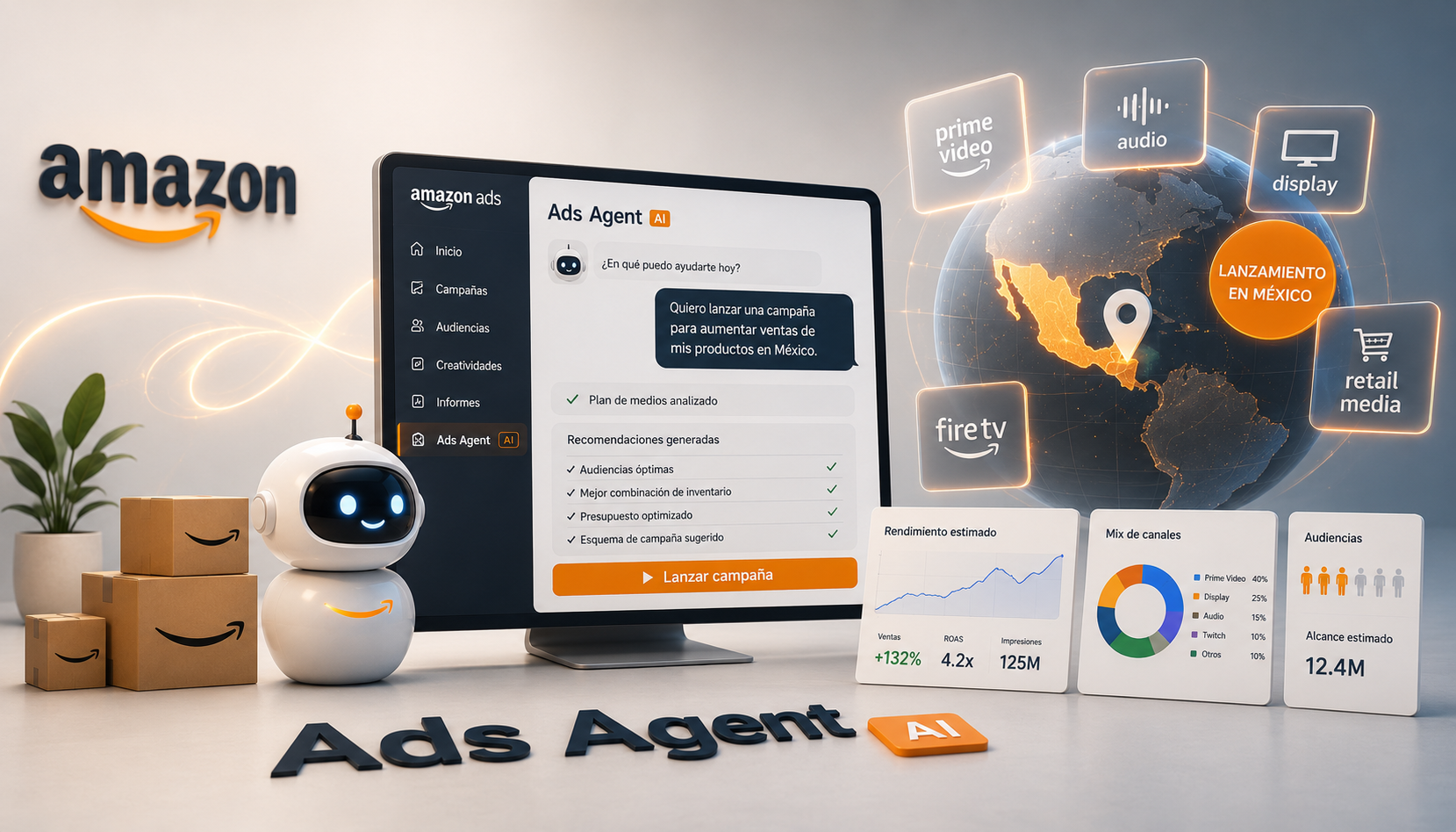 Amazon lanza Ads Agent y acelera la era de los agentes de IA en AdTech Imagen de la publicación