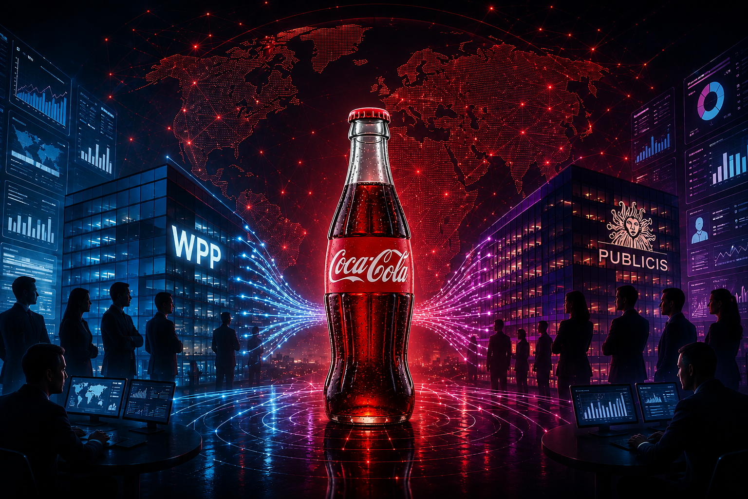 Coca-Cola pone en jaque a la industria: la batalla entre WPP y Publicis es mucho más que una cuenta Imagen de la publicación