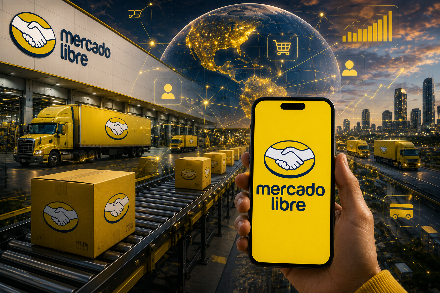 4,600 millones de dólares para dominar el nuevo anaquel digital: lo que Mercado Libre está construyendo en México Imagen de la publicación