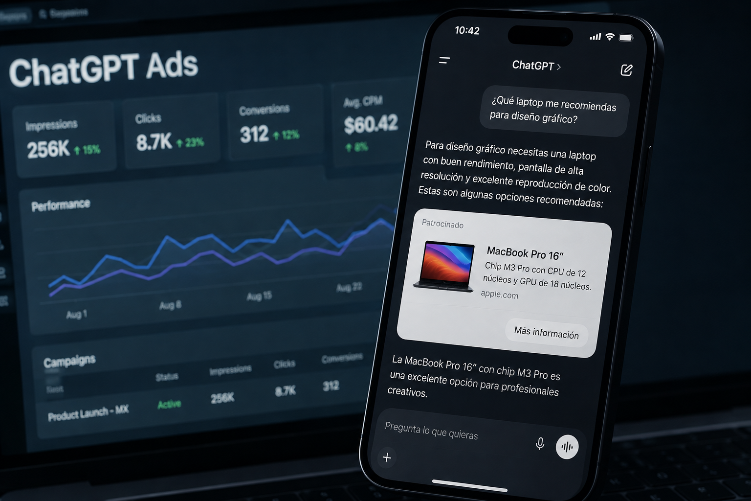 ChatGPT Ads enfrenta su prueba de valor en México: ¿puede justificar CPMs de $60 dólares? Imagen de la publicación