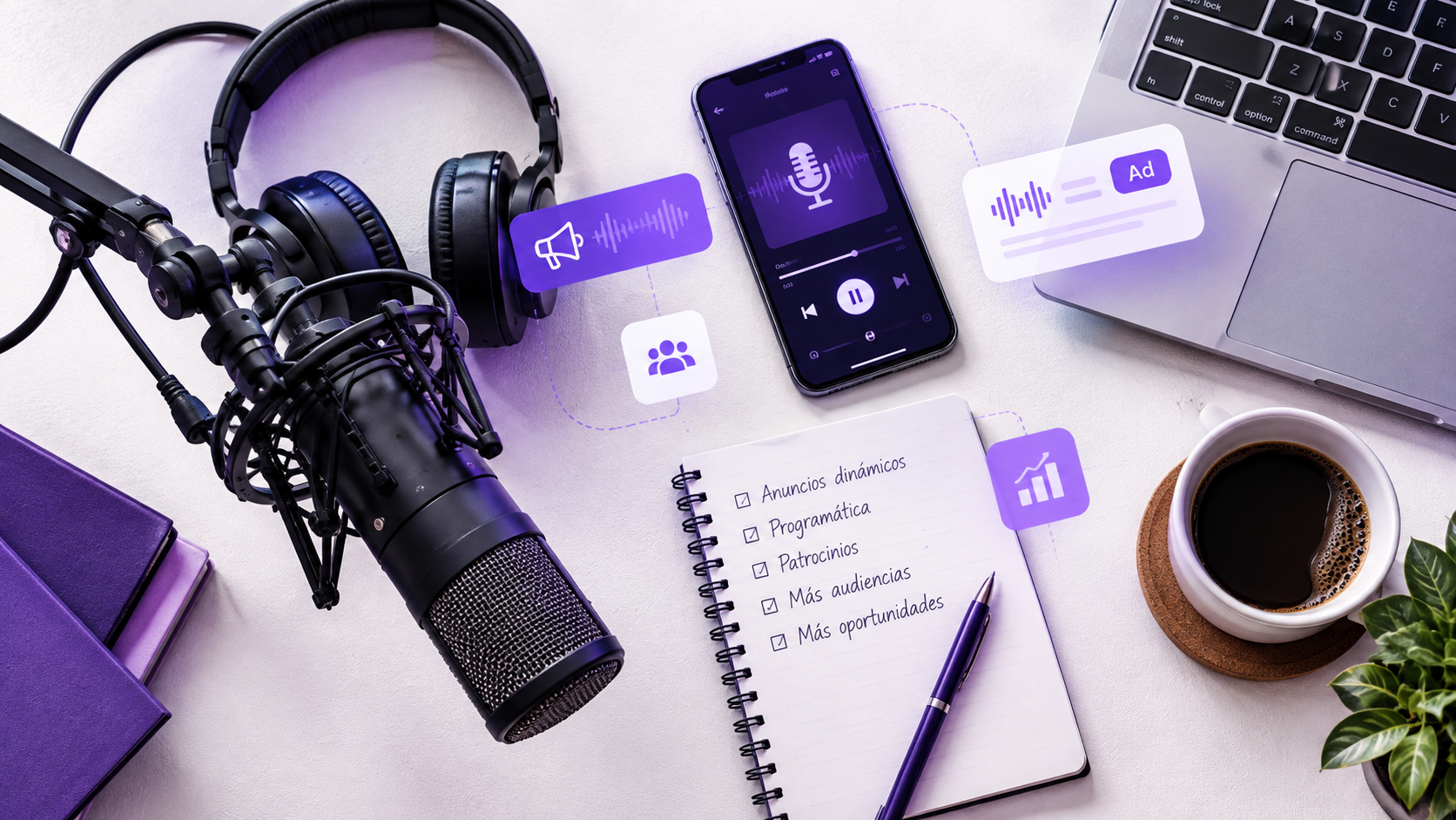 Beehiiv abre la publicidad programática a podcasts Imagen de la publicación