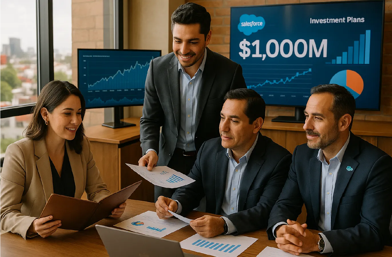 Salesforce anuncia inversión de 1,000 millones de dólares en México en los próximos cinco años Imagen de la publicación
