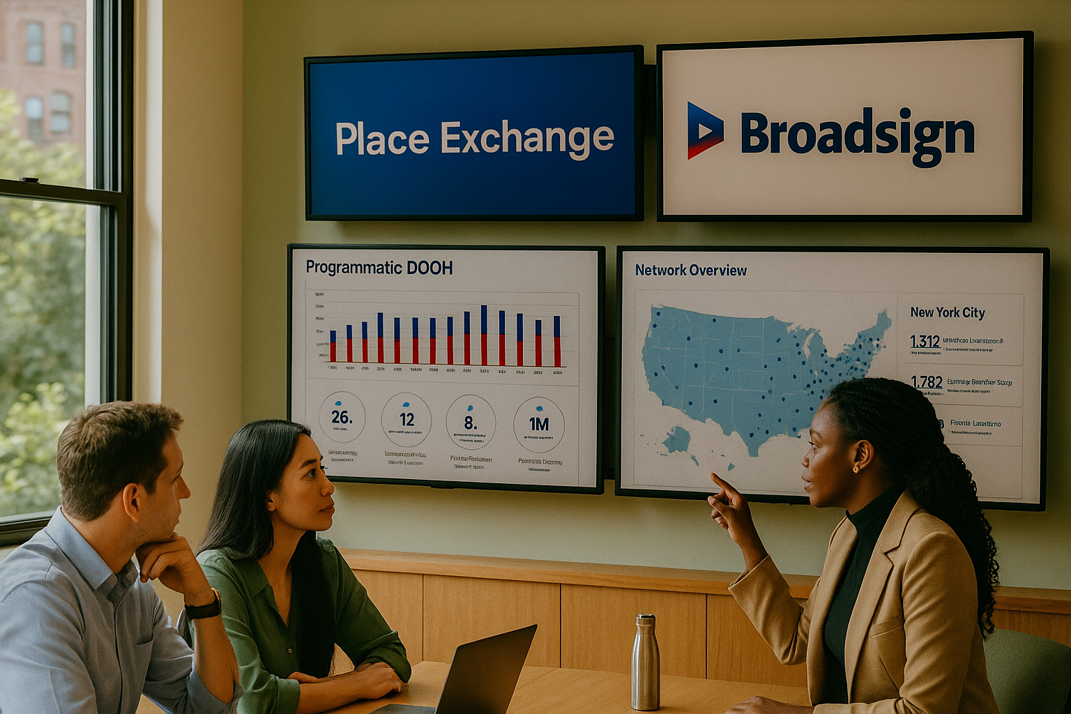 Broadsign adquiere Place Exchange: así cambia el futuro del Programmatic DOOH Imagen de la publicación