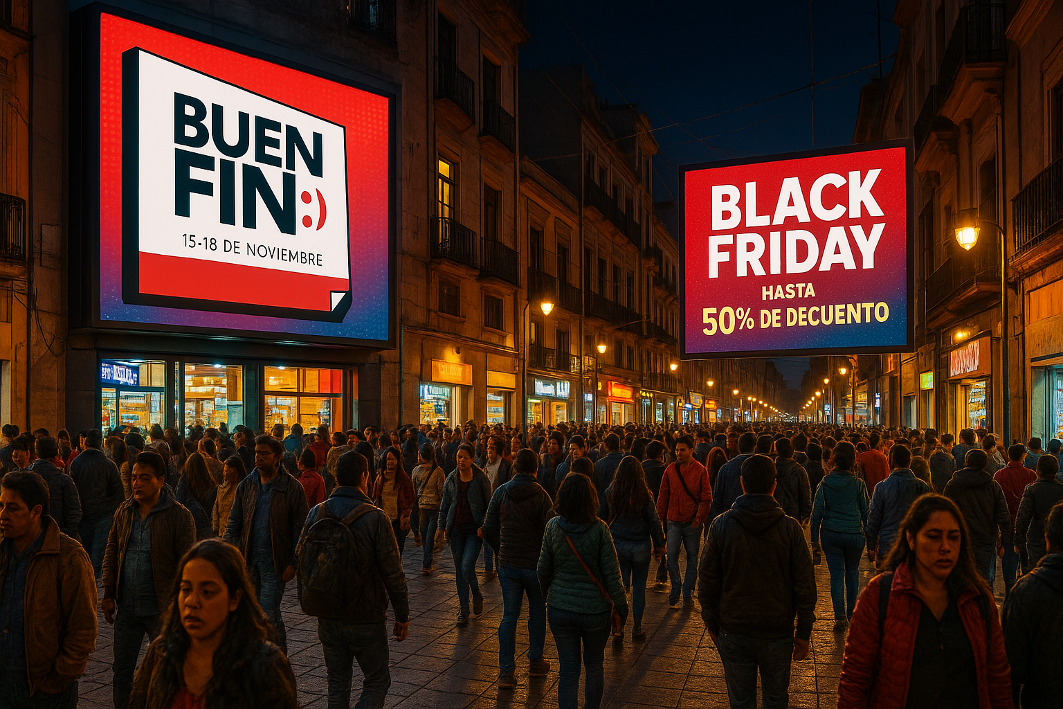 El poder del DOOH y OOH en Latinoamérica durante el Buen Fin y Black Friday Imagen de la publicación