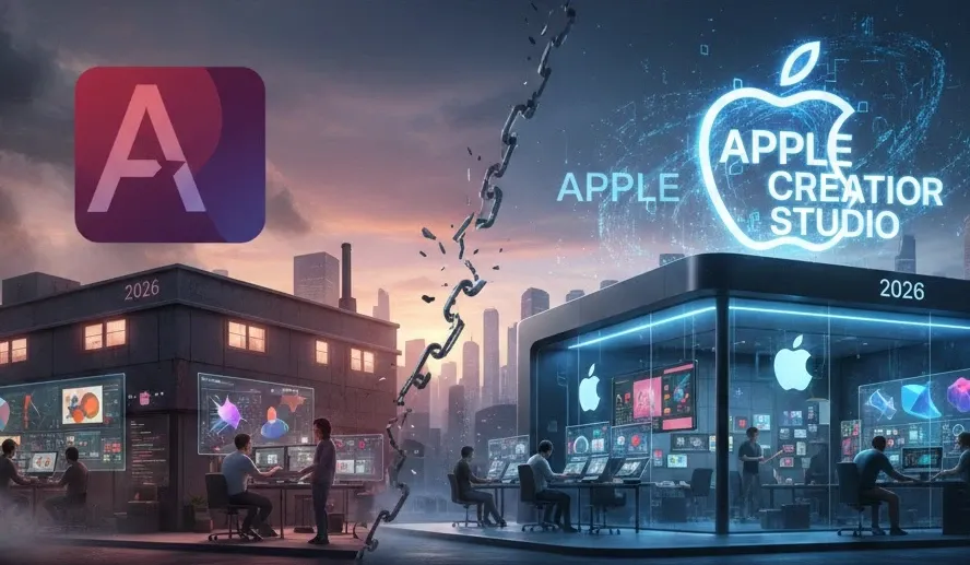 Apple Creator Studio vs Adobe: La guerra por los creativos en 2026 Imagen de la publicación