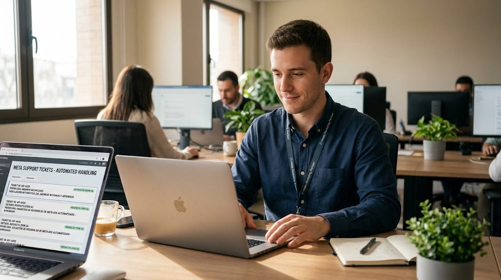 Soporte a agencias de Meta: El nuevo modelo de atención con IA Imagen destacada de la publicación