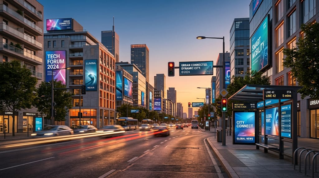En 2026, el ecosistema DOOH aniquilará a la publicidad exterior estática Imagen destacada de la publicación