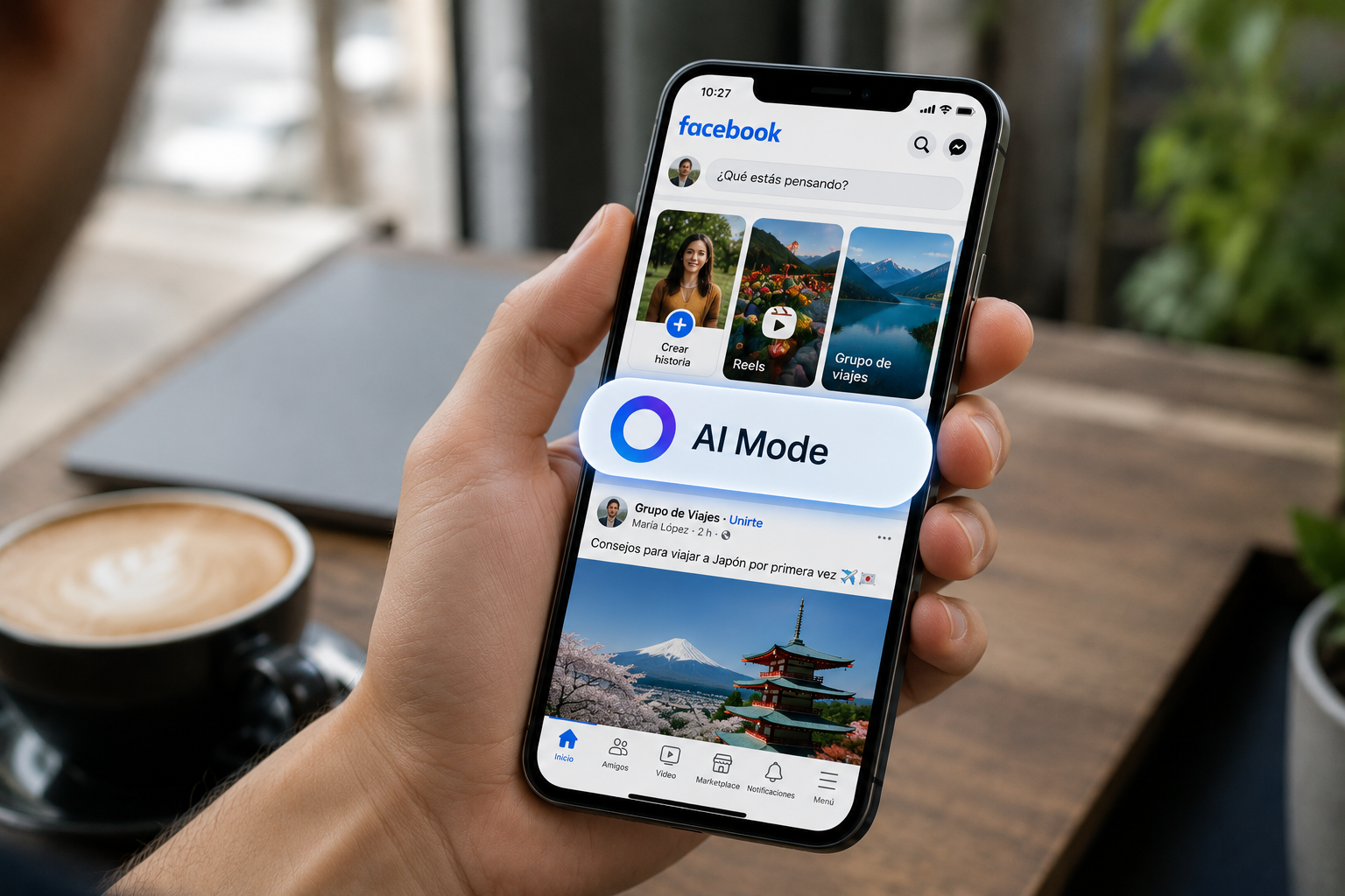 El nuevo AI Mode de Meta puede cambiar cómo se descubre contenido, productos y comunidades en Facebook Imagen destacada de la publicación