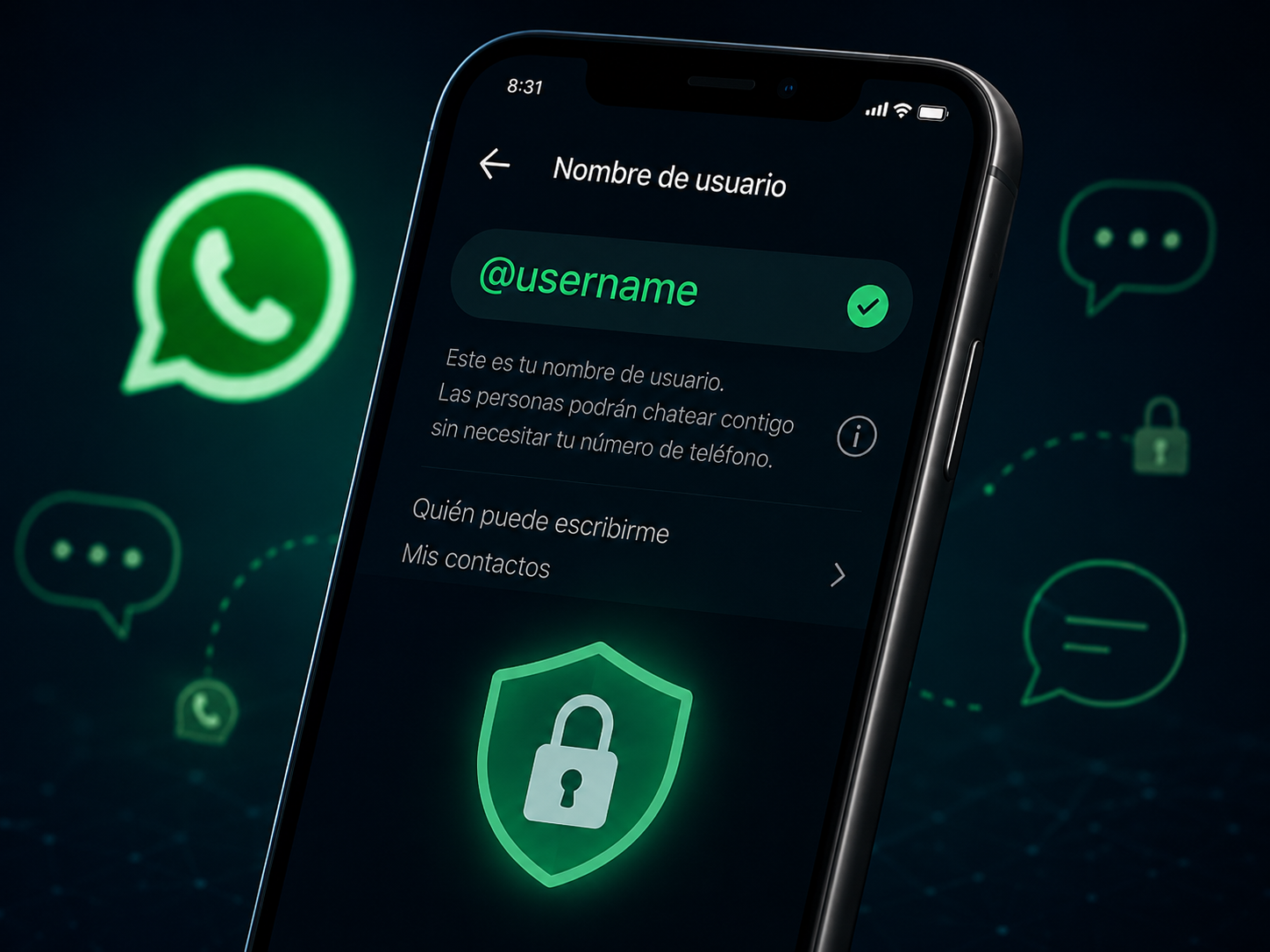 WhatsApp usernames: el fin del teléfono como llave de marketing Imagen destacada de la publicación