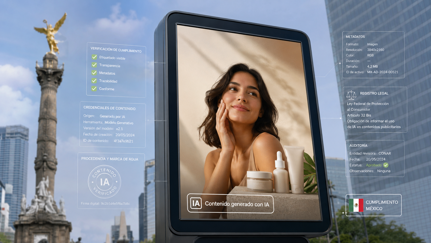 México pone sobre la mesa una regulación para etiquetar contenido creado con IA Imagen destacada de la publicación