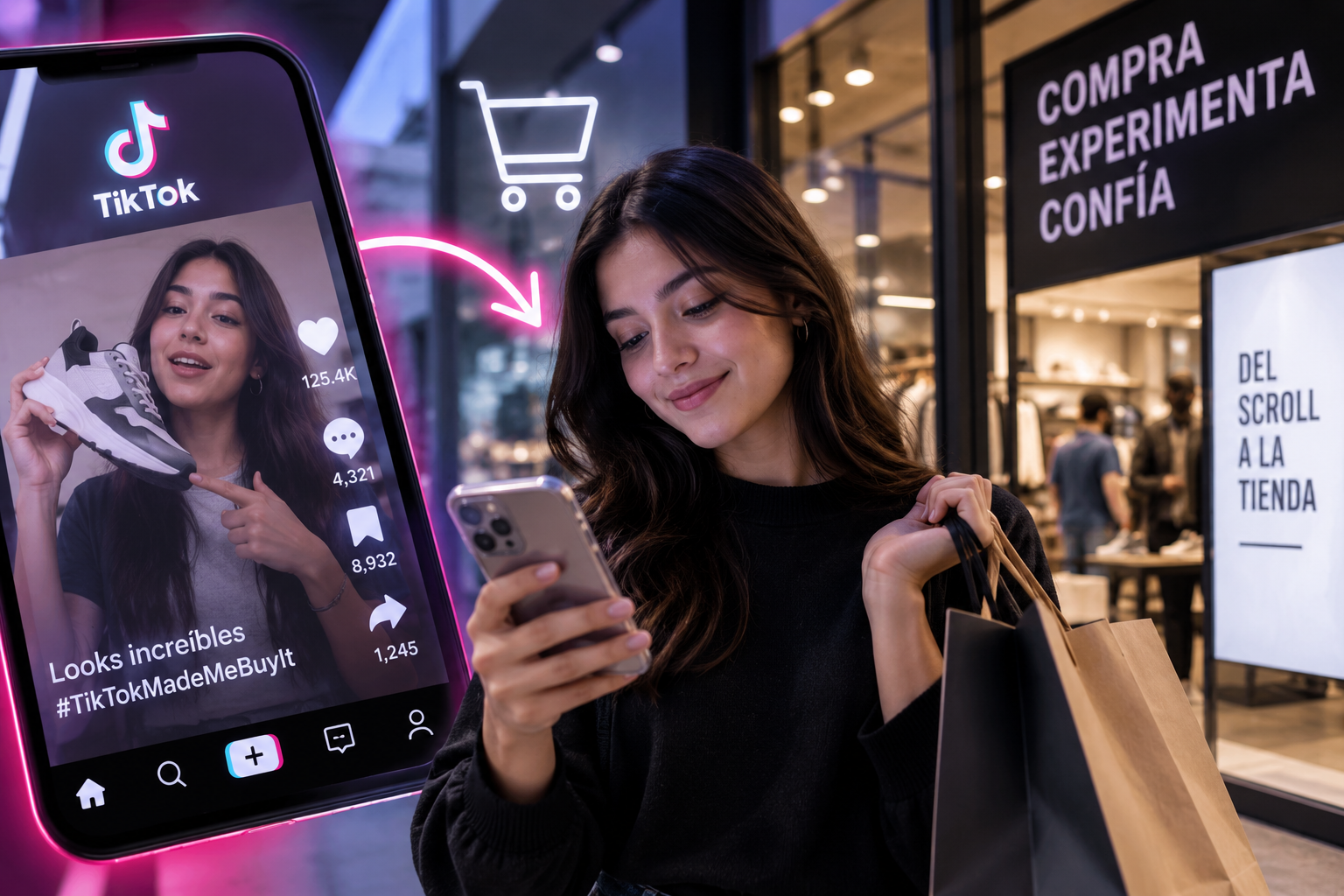 TikTok es el escaparate digital de los jóvenes en México, pero la tienda física sigue cerrando la venta Imagen destacada de la publicación