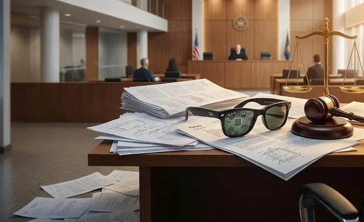 Meta entra en una nueva guerra de patentes, ahora por gafas inteligentes Imagen de la publicación