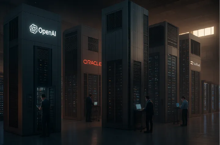 OpenAI, Oracle y Softbank anuncian cinco nuevos centros de datos de IA con inversión histórica