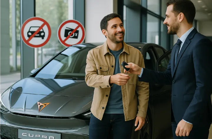 Cupra asume las multas de tráfico para impulsar la adopción de coches eléctricos