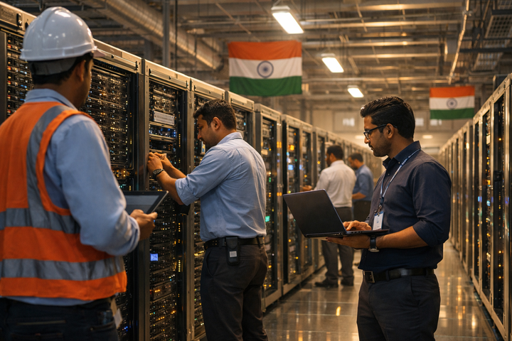 India desafía a China: La nueva superpotencia de centros de datos e IA
