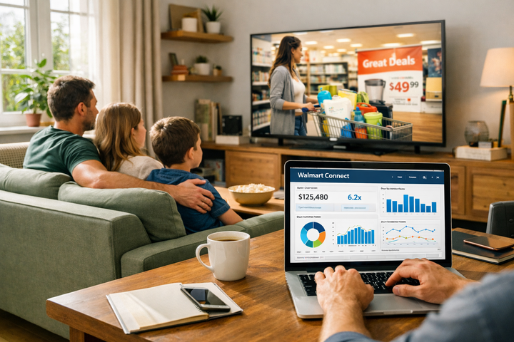 Walmart Connect y CTV: La convergencia definitiva del Retail Media